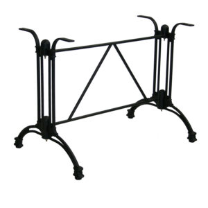 Lauajalg CAFE 92x60xH72cm, must