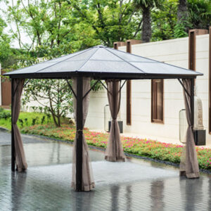 Varikatus ZURICH 3x3xH2,63m, pruun/bee˛