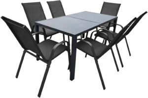 AIAMÖÖBEL 7-OSALINE METALL