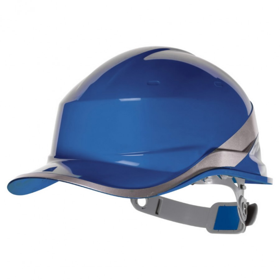 Kaitsekiiver Baseball, reguleeritav, sinine DIAMOND V, Delta Plus