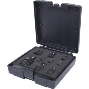 Löökadapterite ja kardaanide komplekt 1/4+3/8+1/2+3/4´´ 9-os, KS Tools