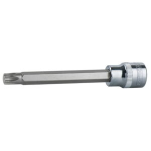 Otsakupadrun pikk Torx 1/2" CHROMEplus, riputussildil T60, KS Tools