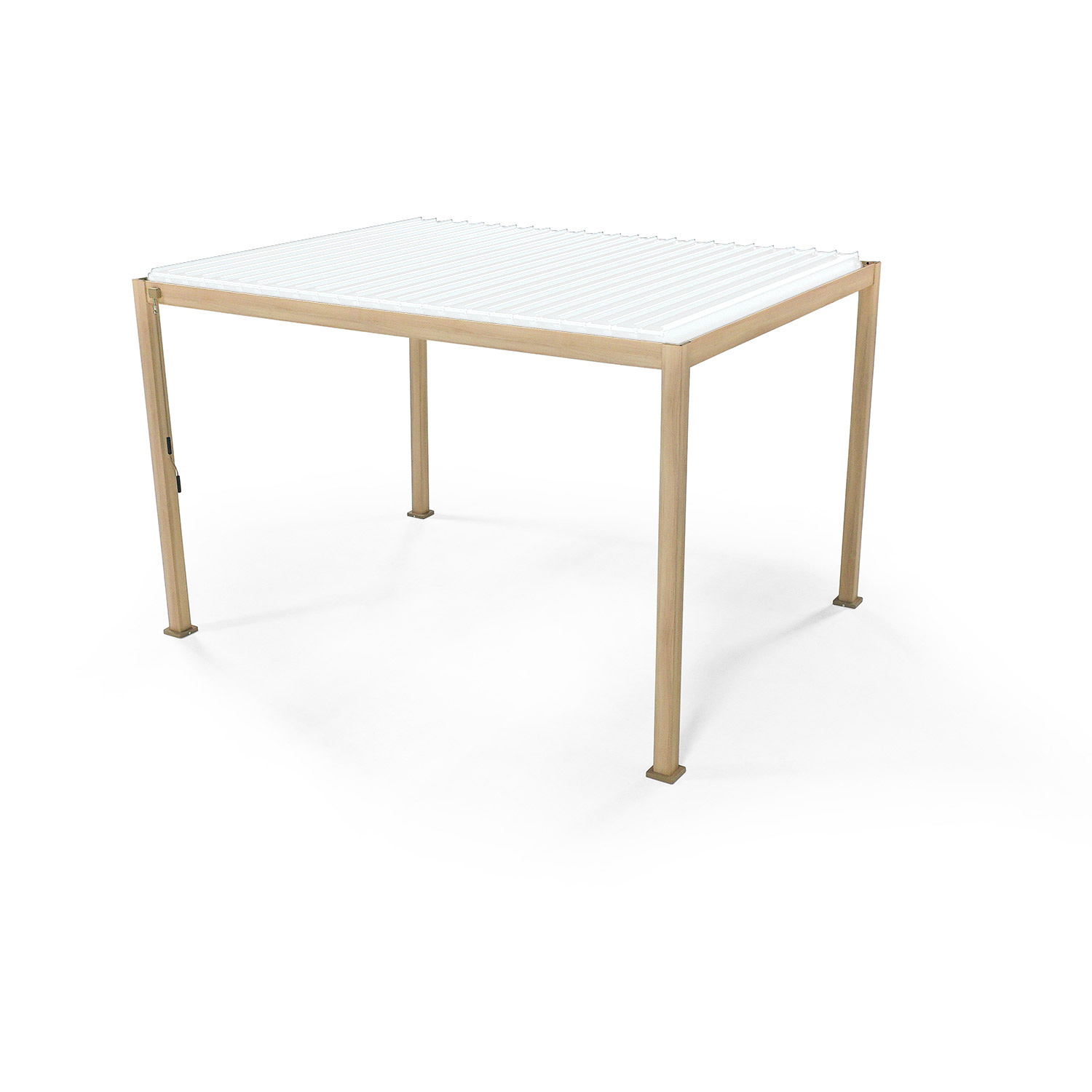Varikatus MIRADOR-111 3x4m, hele puidudekoor - Pilt 2