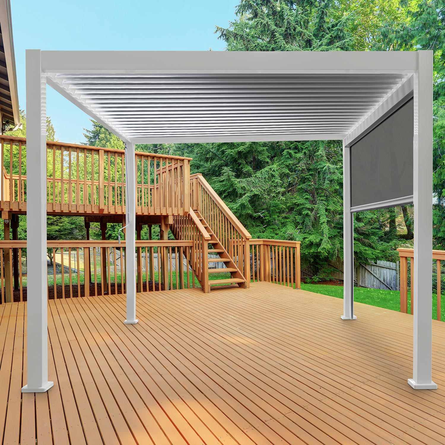 Varikatus MIRADOR-111 3x4m, valge - Pilt 3