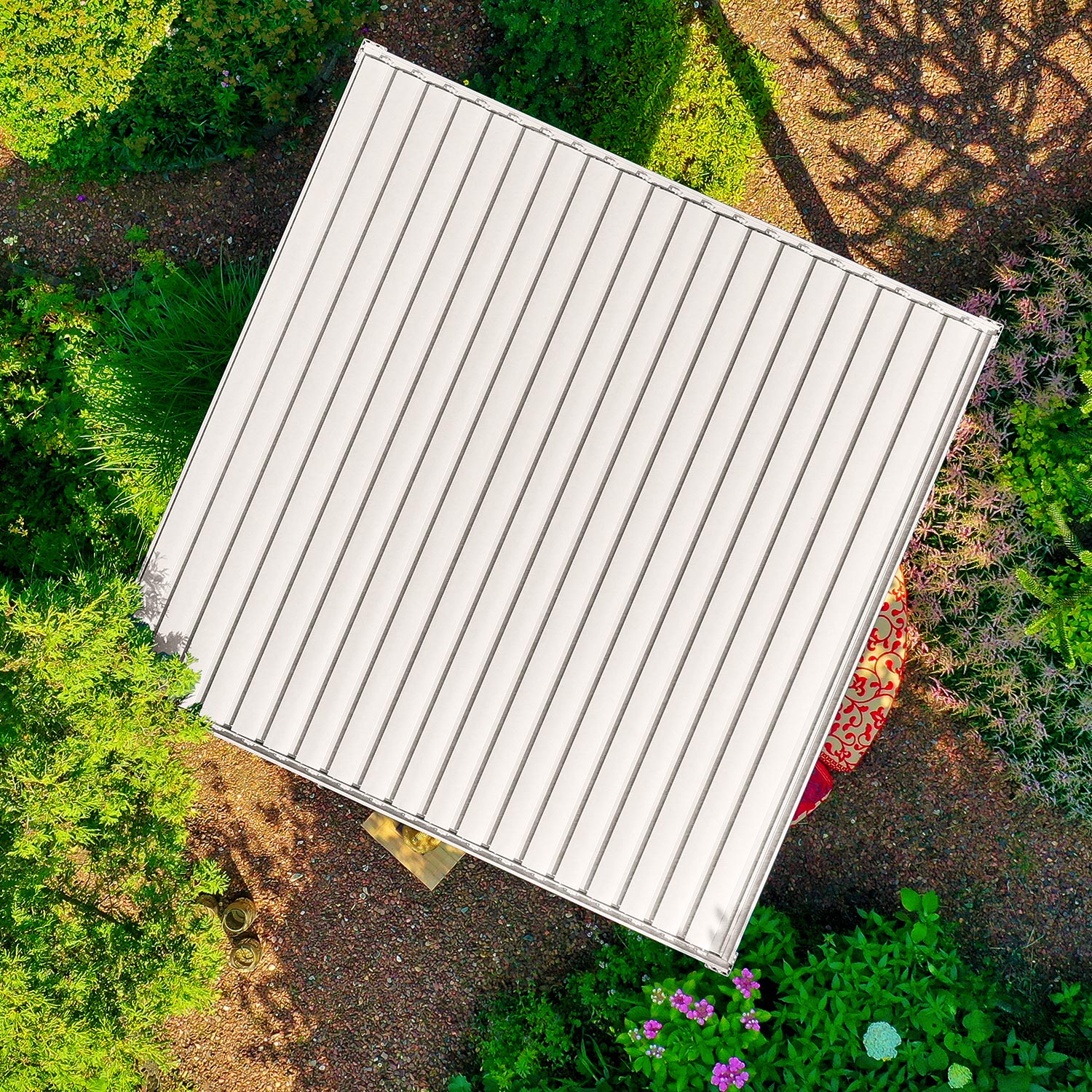 Varikatus MIRADOR-111 3x4m, valge - Pilt 6