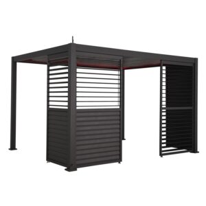 Reguleeritav lamellsein varikatusele MIRADOR-111 3m, tumehall