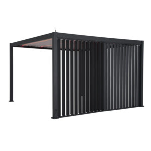 Vertikaalne lamellsein varikatusele MIRADOR-111 3m, tumehall