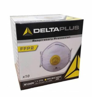 Respiraator, FFP2, klapiga M1200V ( 10 tk-i pakis ), Delta Plus
