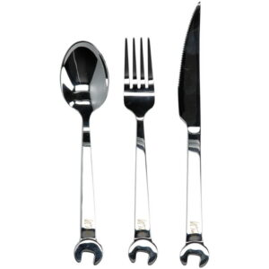 Kahvel, nuga , lusikas komplekt, KS Tools