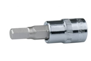Padrunotsak 1/4`` CHROME sisekuuskant 3mm, KS Tools