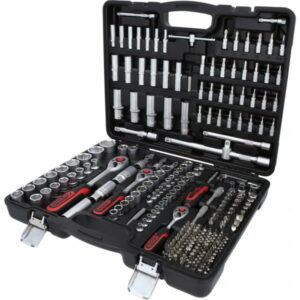1/4+3/8+1/2'' padrunvõtmete komplekt 255pcs, KS Tools