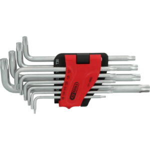 L-Torx komplekt, pikk, T8-T50, 10 osa, KS Tools