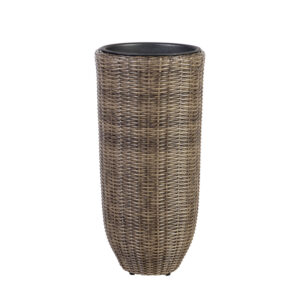 Lillepotiümbris WICKER D37xH77cm, tumepr