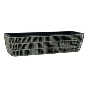 Lillekast WICKER 60x19xH15cm, hall