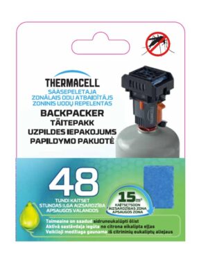 Sääsepeletaja täitekomplekt 48 tundi, Thermacell