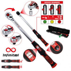 momentvõti INFINITOOL 1/2" 20-200 Nm, KS Tools