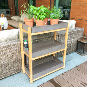 Riiul SANDSTONE 80x35xH98cm
