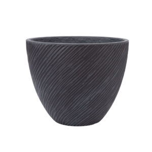 Lillepott DANAE D30xH24.5cm, tumehall