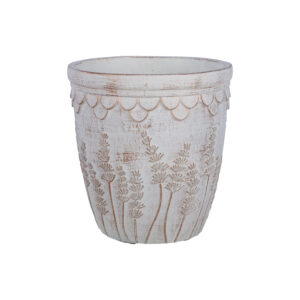 Lillepott SUNNY LAVENDEL D31xH33cm, kreem