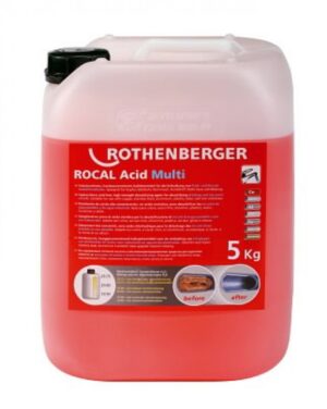 Katlakivi eemaldamise kontsentraat ROCAL Multi 5 kg, Rothenberger