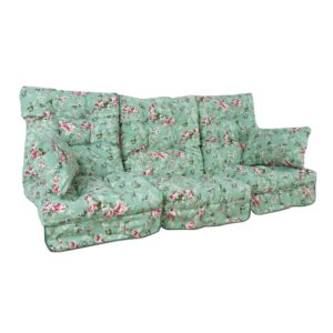 Kiigepadjad ROMA 108x56x10cm, 3tk, roosid