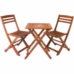 Laud ROUEN 50x50xH68cm, meranti - Pilt 4