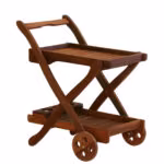 Serveerimislaud VICTORIA 84x50xH81cm, meranti - Pilt 2