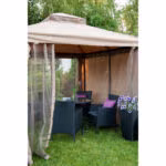 Varikatus LEGEND 2,91x2,91xH2/2,8m, beež - Pilt 3