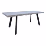 Söögilaud BRIGIT 159/198x84,5xH77cm, bet - Pilt 7