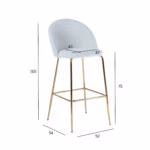 Baaritool BEETLE valge - Pilt 6