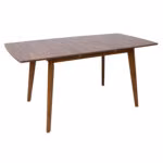 Söögilaud JESPER 120/160x80xH76cm, pähke - Pilt 2