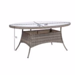 Laud TRENTO 180x100xH75cm, helehall - Pilt 7