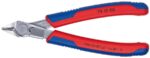Külglõiketangid Super Knips INOX 125mm D1,6mm otsahoidja, Knipex - Pilt 2