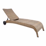 Lamamistool WICKER cappuccino - Pilt 6