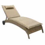 Lamamistool WICKER cappuccino - Pilt 7