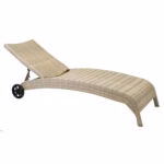 Lamamistool WICKER beež - Pilt 2