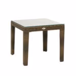 Abilaud WICKER 50x50xH45cm, cappuccino - Pilt 2
