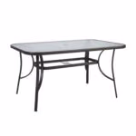 Laud DUBLIN 150x90xH70cm, tumepruun - Pilt 2