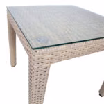 Abilaud WICKER 50x50xH45cm, beež - Pilt 4
