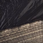 Padjakast WICKER 140x80xH65cm, tumepruun - Pilt 3