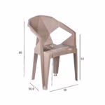 Tool MUZE taupe plastik