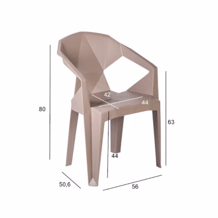Tool MUZE taupe plastik