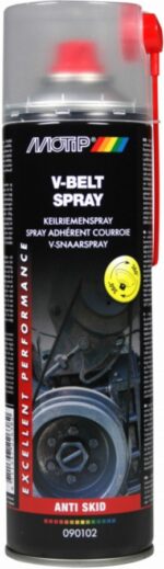 Kiilrihma hõõrde parendaja V-Belt Spray 500ml, Motip - Pilt 2