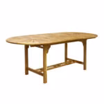 Laud FINLAY 153/195x90xH72cm, akaatsia - Pilt 4