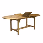 Laud FINLAY 153/195x90xH72cm, akaatsia - Pilt 5