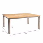 Laud NAUTICA 200/300x100xH76cm