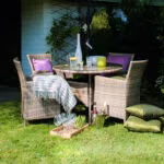 Laud WICKER D100xH71 cm, cappuccino - Pilt 4