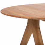 Laud TAHITI 240x110xH76cm, tiikpuu - Pilt 5