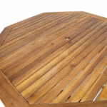 Laud FINLAY 120x120xH72cm, akaatsia - Pilt 5