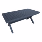 Laud COLUMBUS 183/243x100xH76, tumehall - Pilt 6